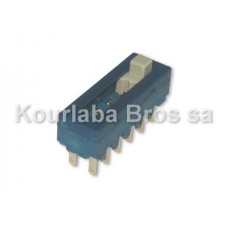 Sliding Switch / 5 positions / 12 contacts
