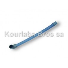 Classic Curved End Drain Hose / 2.00m / Ø 22-29mm