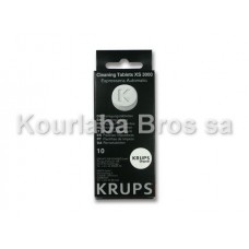 Cleaning Tablets for Espresso Coffee Machines Krups (10 pcs)