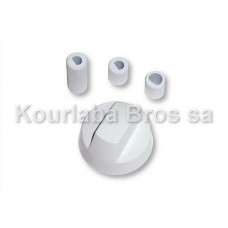 Cookers Knob for Genaral Use with adapters / white