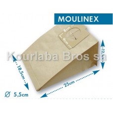 Χάρτινες Σακούλες Σκούπας Moulinex / Compact, Deluxe