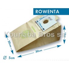 Χάρτινες Σακούλες Σκούπας Rowenta / ZR76, ZR7601