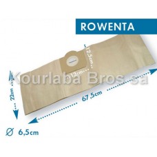 Χάρτινες Σακούλες Σκούπας Rowenta / ZR81, ZR824
