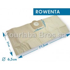 Χάρτινες Σακούλες Σκούπας Rowenta / ZR80, ZR804