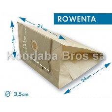 Χάρτινες Σακούλες Σκούπας Rowenta / ZR42, ZR420