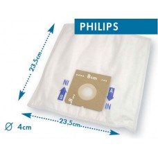 Πάνινες Σακούλες Σκούπας Philips / Cylinder