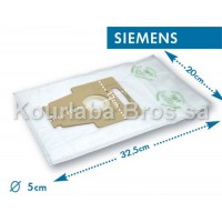 Vacuum Cleaner Textile Bags Siemens, Bosch / Type P, Ergomax