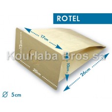 Χάρτινες Σακούλες Σκούπας Rotel, Eta / 405, 1400, 3400, 7400