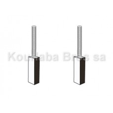 Carbon Brushes 5.5x7.2x19 Mixer